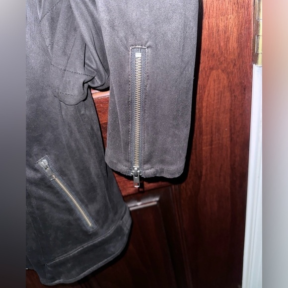 NWOT William Rast‎ Justin Timberlake Motorcycle Black Jacket Size Large - Picture 5 of 8